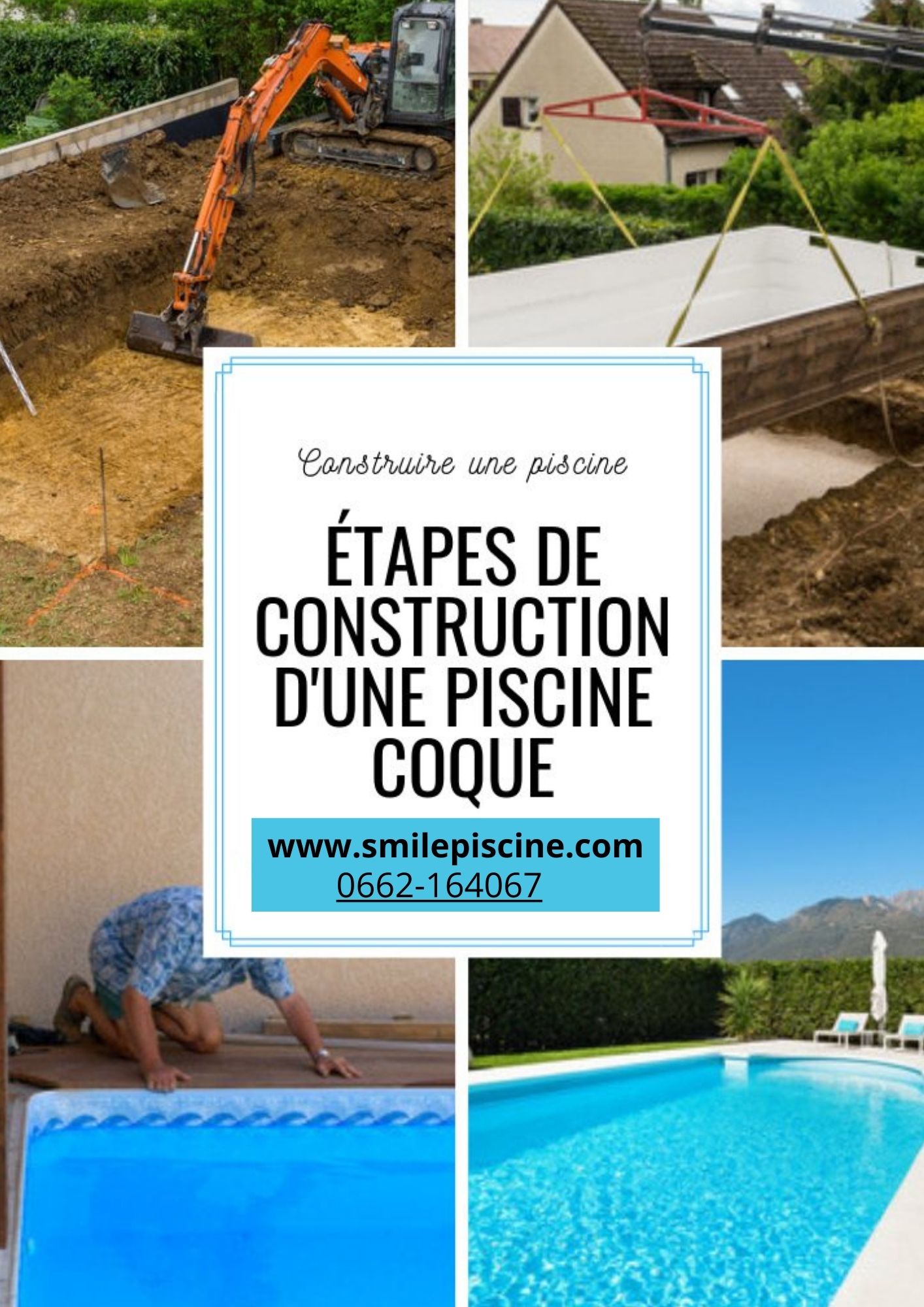 Les Étapes Clés pour Réussir la Construction Piscine Maroc - Smile Piscine