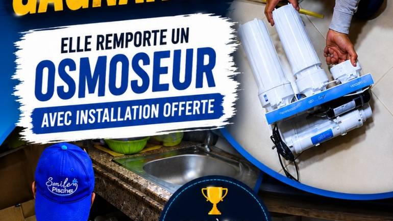 Félicitations à notre heureuse gagnante ! 